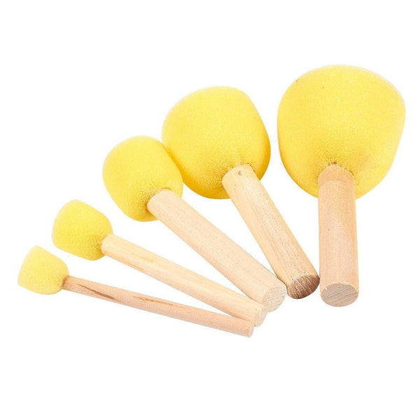  Tosnail 96 Pack 2 Inch Foam Paint Brush with Wooden