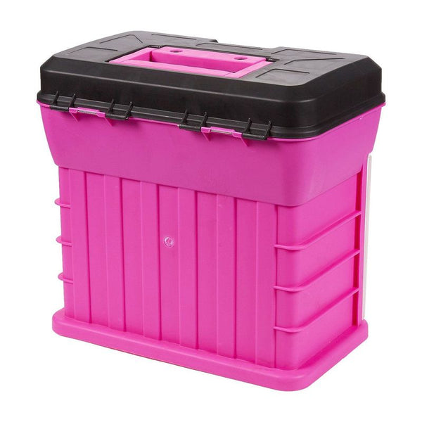 Juvale Storage And Tool Box With 4 Removable Drawers For Beads And Diy  Craft Accessories (pink) : Target