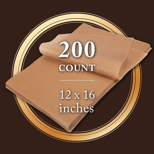 Juvale Parchment Paper 100 Pack - Full Size Precut Unbleached