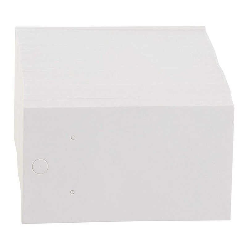 Juvale White Paper Earring Display Cards (3.5 x 2 in, 200 Pack)
