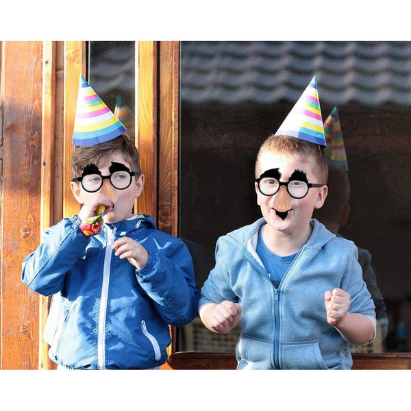 Juvale 12 Pack Funny Nose Disguise Glasses With Mustache For Kids Party  Favors, Costume Accessories : Target