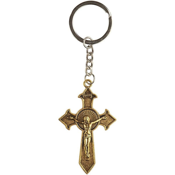 Flared Cross design key chain from PartyFairyBox®
