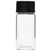 Clear Glass Empty Sample Bottles (0.3 Oz, 50 Pack)
