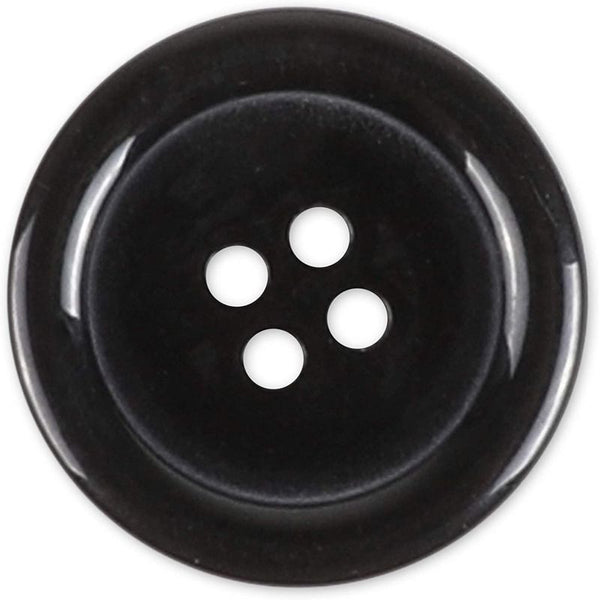 Lyracces Wholesale Lots 7pcs Extra Large Big Sewing Fasteners Flatback  Resin Buttons 50mm 1.97 Inches (Black)