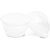 Clear Plastic Ice Cream and Yogurt Cups with Dome Lids (5 oz, 50 Pack)