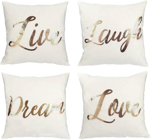 Printed Throw Pillow Covers