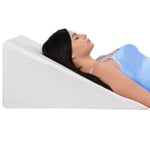 Ebung Body Positioner - 12-Inch Large Memory Foam Wedge Pillow for Sleeping After Shoulder Surgery - Bed Wedge for Heartbu...