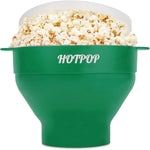 The Original Hotpop Microwave Popcorn Popper, Silicone Popcorn Maker, Collapsible Bowl and Dishwasher Safe- 20 Colors Avai...