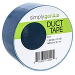 Simply Genius Decorative Duct Tape for Crafts - 1 Roll, 1.88 In x 10 yd, Navy Blue - Duct Tape & Patterned Design for DIY ...