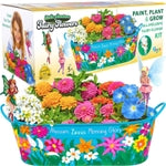 BRYTE Unicorn Terrarium Kit for Kids - Blue, Plastic, Ages 4-12 - DIY Craft Kits, Fairy Garden Planters for Kids, Seeds & ...