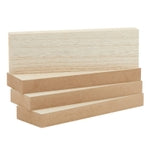 Bright Creations Wood Blocks - Wood Boards for Crafts & MDF Board Projects - Carving Blocks & Smooth Painting Surface - 3 ...