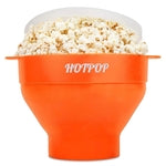 The Original Hotpop Microwave Popcorn Popper, Silicone Popcorn Maker, Collapsible Bowl Dishwasher Safe- 20 Colors Availabl...