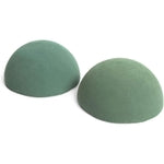 Bright Creations Flower Foam Round Half Balls - 7.8-Inch, 2-Pack - Sphere & Dome Shapes for Floral Arrangement & DIY Craft...