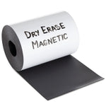 Bright Creations Roll of Magnetic Strip Dry Erase Tape - 4 in x 15 ft, White, 1 Roll - Magnetic Tape for Classroom & Offic...