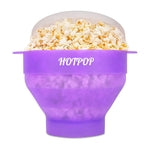 The Original HotPop Silicone Popcorn Maker - Microwave Popcorn Popper - Collapsible Bowl, Heat-Resistant, Easy to Clean, I...