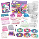 Original Stationery Unicorn Aura Putty, Mystical Glow in the Dark Putty Kit, Stress Putty for Kids, Soft Therapy Putty wit...