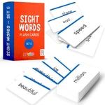 Merka First Grade Sight Words Flash Cards - 150 Laminated Cards - High-Frequency Dolch & Fry Words for Reading & Phonics P...