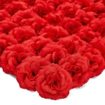 Bright Creations Red Flowers for Centerpieces - 50 Count, 3-Inch Stemless Silk Flower Heads, Red - Bulk Faux & Artificial ...