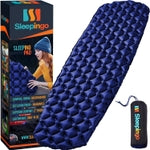 Sleepingo Inflatable Mat - Ultralight Sleeping Pad for Campings and Backpackings - Compact Air Mattress - Mats with Tear-R...