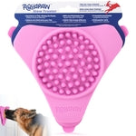 Aquapaw Anti-Slip Dog Lick Mat - Suction Cup Slow Feeder Pad - Calming Bath & Grooming Aid - Mental Stimulation Treat Toy ...