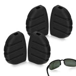 IMPRESA Slip-On Silicone Sunglass Nose Pads - 2 Pairs, Black Easy Install, Slip On Nose Pads - Compatible with Maui Jim Sp...
