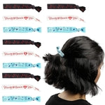 Zodaca Elastic Hair Ties - No-Damage Healthcare Elastics - Thank You Nurses Hair Ties Bulk for Labor & Delivery - Multi-Co...