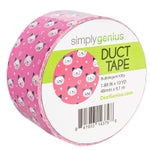 Pattern Duct Tape Heavy Duty, 1.8 In x 10 Yards - Bubble Gum Kitty, Colorful Duct Tape with Printed Designs for Crafts, DI...