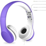 LilGadgets Connect+ Foldable Headphones, Adjustable Fit Soft Touch Padding for Kids with Mic, Volume-Limited & Noise Reduc...