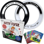 Activ Life 2 Pack Flying Rings for Kids, Fun Beach Toys, Gifts for Boys & Girls Aged 3-14, Cool Family Outdoor Games, Play...
