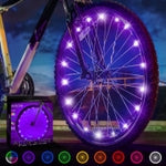 Activ Life LED Bike Wheel Lights with Batteries Included, Get 100% Brighter and Visible from All Angles for Ultimate Safet...