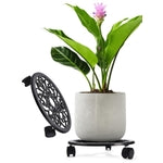 2WAYZ Plant Stand with Wheels - Heavy-Duty Rolling Plant Caddy - Dolly Base with Roller for Large Potted Plants and Flower...
