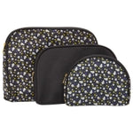 Glamlily 3 Piece Makeup Bag Set - Moisture-Proof Travel Cosmetic Pouch Set - Versatile 3 Piece Organizer Pouches - Slim Co...