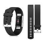Zodaca Replacement Band for Fitbit Charge 2 Adjustable Sport Band Strap Accessories Wristband with Fasteners and Metal Cla...