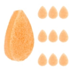 IMPRESA Face Scrubber Exfoliator Sponges - Regular Puff - Natural Medical-Grade Foam - 10 Pack Reusable Exfoliating Pads -...