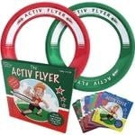 Activ Life 2 Pack Flying Rings for Kids, Fun Beach Toys, Gifts for Boys & Girls Aged 3-14, Cool Family Outdoor Games, Play...