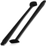 IMPRESA Silicone Blender Spatula & Jar Scraper - Extra Long Reach Blender Spatula - Under-Blade Food Processor Scraper - 1...