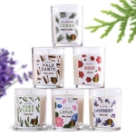 Magnificent 101 Long-Lasting Manifestation & Intention Aromatherapy Candles - Set of 6 | 21 Oz - 84-Hour Burn | 100% Soy W...