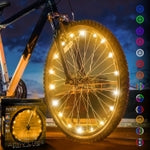 Activ Life LED Bike Wheel Lights with Batteries Included, Get 100% Brighter and Visible from All Angles for Ultimate Safet...