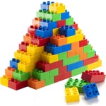 PREXTEX 150-Piece Building Blocks Set for Kids - 5-Color Building Bricks for Toddler Development, Creativity, and Motor Sk...