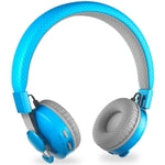 LilGadgets Bluetooth Headphones - Ages 4+ - On-Ear, Blue - Volume-Limited Kids Headphones for School with SharePort Tech &...