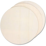 Bright Creations 3-Pack Unfinished Wood Cutouts, 12" Diameter, 0.2" Thick, Round Wood Circles, Natural Rustic Laser-Cut Pi...