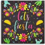Sparkle and Bash 100 Pack Party Napkins - Taco Napkins and Fiesta Party Decor - Disposable Fiesta Dinner Supplies for Mexi...