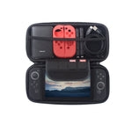 For Nintendo Switch Carrying Case Cover, OLED Model Console Travel Protective Hard Storage Pouch with Game Card Holder Slo...