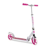 Lascoota Kick Scooter - Pink, 220 lb Capacity, Ages 6+ - Adjustable Handlebar & Foldable Frame - 7.9-Inch Urethane Wheels ...