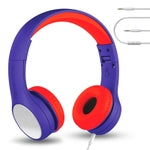 LilGadgets Connect+ Style On-Ear Kids Headphones with Microphone - SharePort Technology, SoftTouch Padding, Detachable Cab...