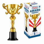 PREXTEX Plastic Trophy Cup, 10 oz, Gold, for Kids & Adults, Party Decoration & Gag Gift