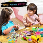 Original Stationery Kids Jumbo Slime & Craft Kits - Large Multicolor, 1000+ Pieces - Slime Kit w/ Activator & Arts & Craft...