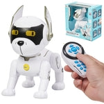 Top Race Robot Dog - Interactive Rechargeable RC Dog Toy for Kids with Gesture Sensing, Adventure Mode, Programming Tricks...