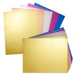Bright Creations Metallic Cardstock Sheets - Foil Card Stock, Craft Paper for DIY Projects - Assorted Metallic Cardstock f...