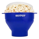 The Original Hotpop Microwave Popcorn Popper, Silicone Popcorn Maker, Collapsible Bowl and Dishwasher Safe - 20 Colors Ava...